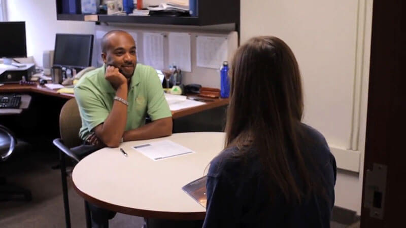 admissions counselors offer college admissions assistance during admissions interviews